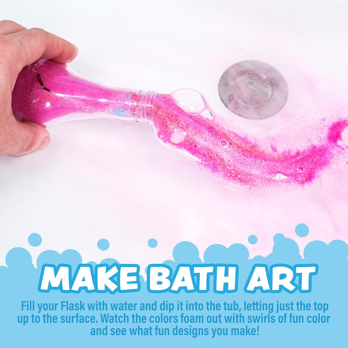 ® Kids Bath Bomb Potion™ Bath Toy, Variety 6 Pack | Nontoxic | Fizzes, Foams & Bubbles with an Eruption of Color | Interactive Bath Bombs | Fun Science Toddler Bath Toys