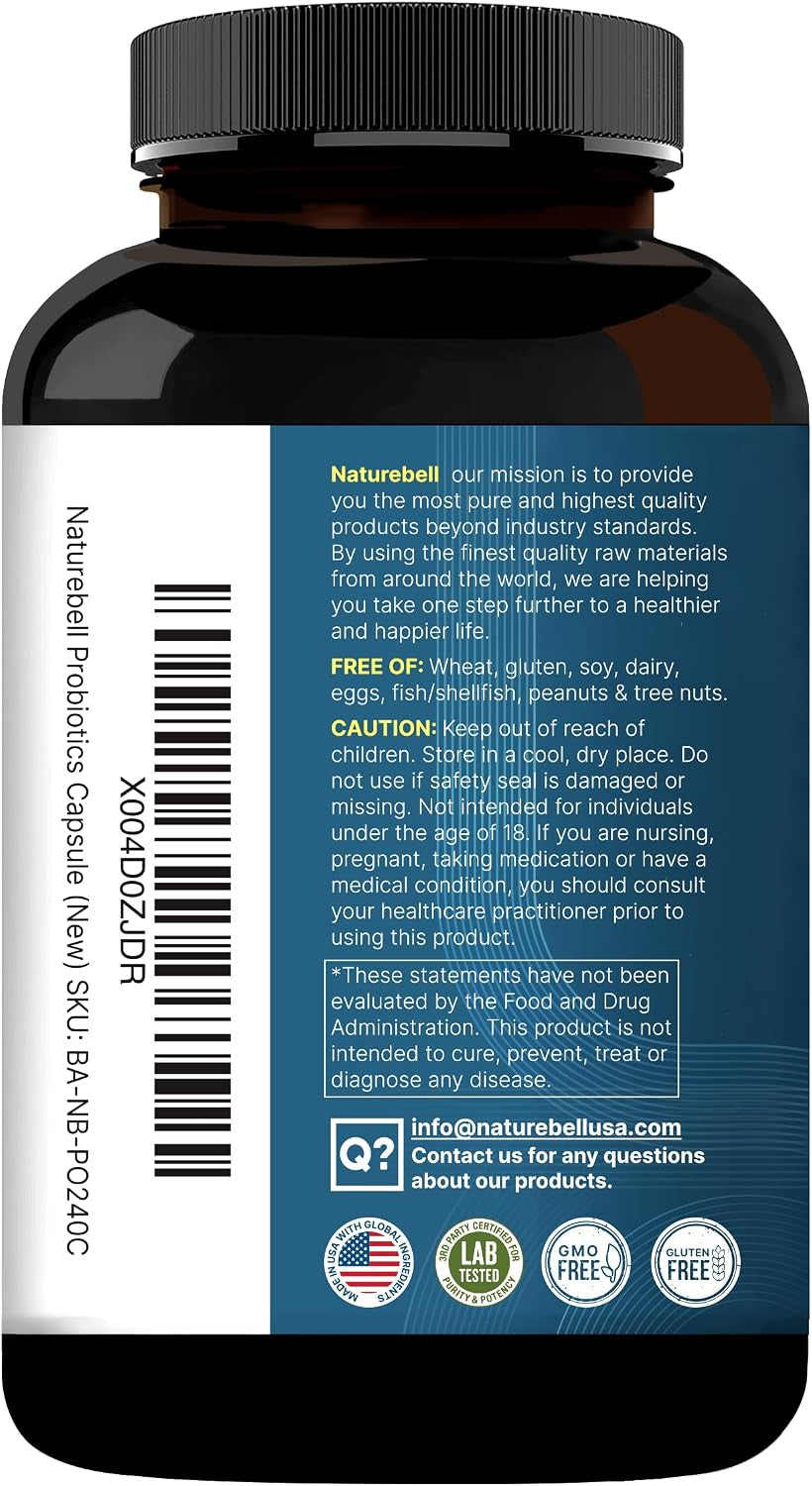 Probiotics 200 Billion CFU per Serving, 40 Strains, 240 Capsules