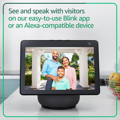 Video Doorbell – Head-To-Toe HD View, Two-Year Battery Life, and Simple Setup. Sync Module Core Included – System (White)