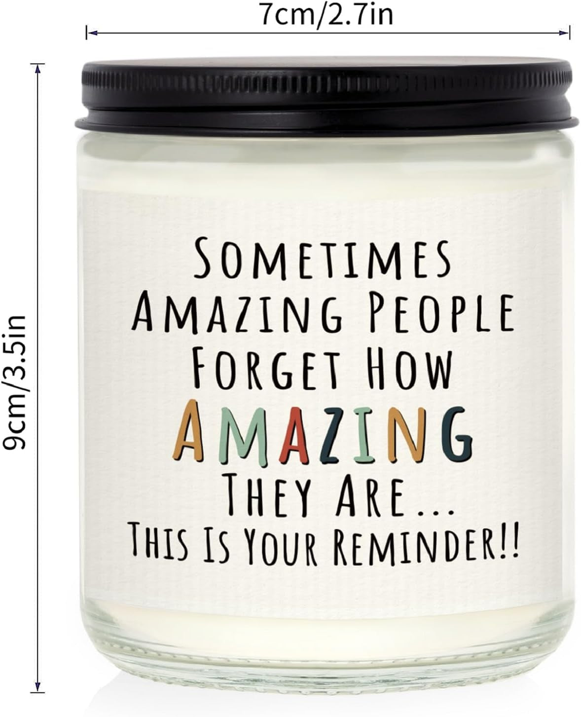 Gifts for Women, Birthday Gifts for Women- You'Re Amazing Candle