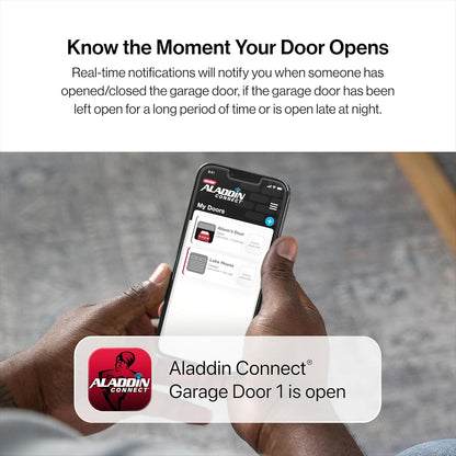 Aladdin Connect Smart Garage Door Controller, Single Door Kit ALKT2-R
