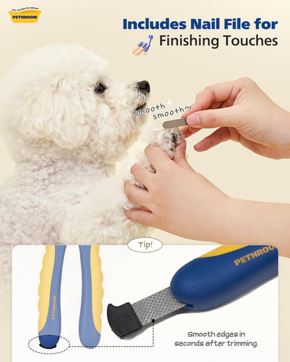 Professional Dog Nail Clipper with Safety Guard, Avoid Overcutting