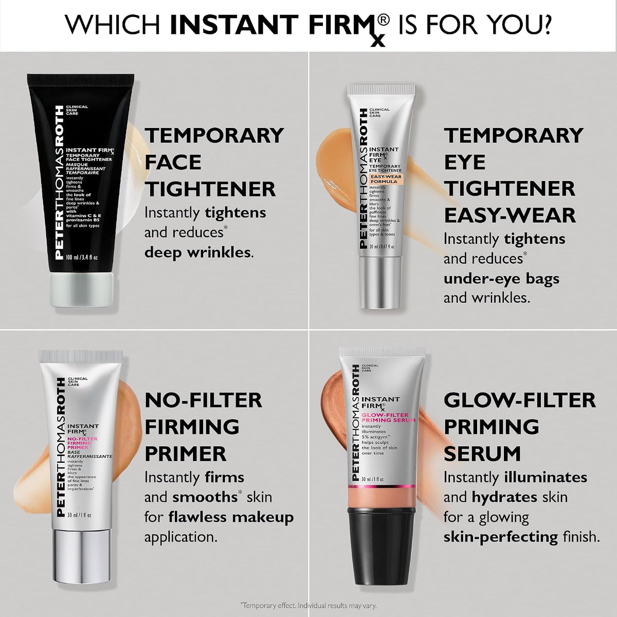 Peter Thomas Roth | Instant Firmx® Eye Temporary Eye Tightener Easy-Wear Formula | for Firming Under-Eye Bags & Wrinkles