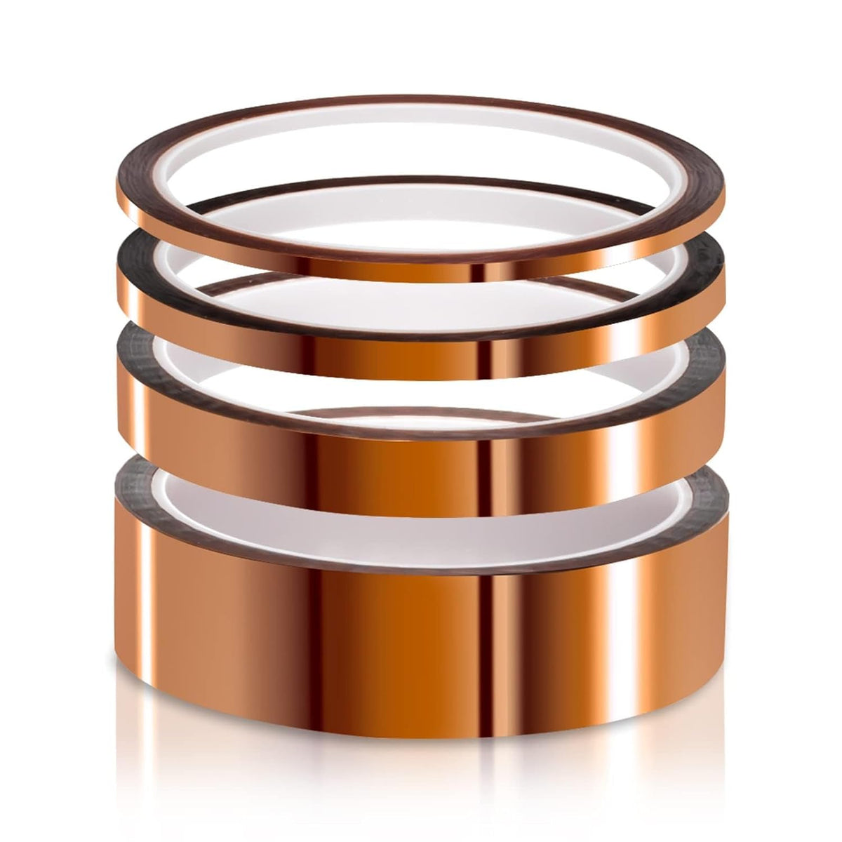 High Temp Tape, 4 Pack Polyimide High Temperature Resistant Tape