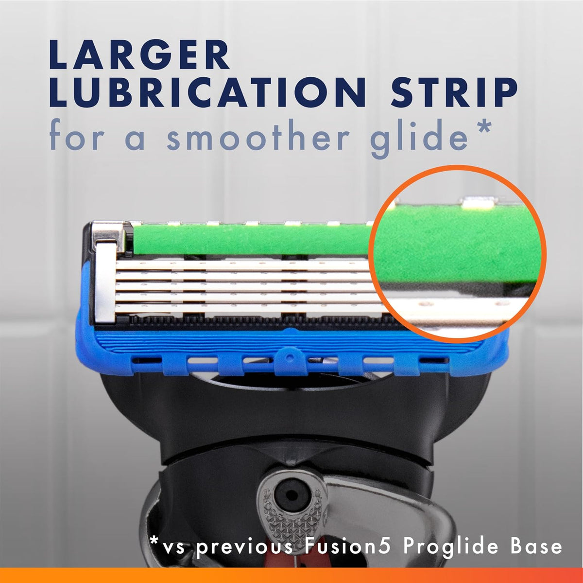 Fusion5 Proglide Men'S 5-Blade Razor Blade Refills with Precision Trimmer, 10 Count