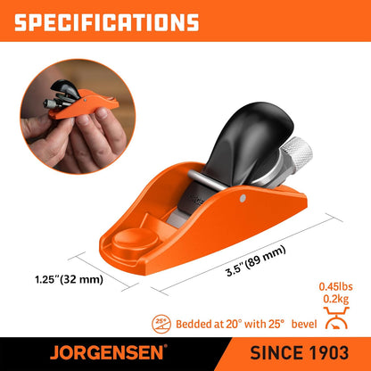 No.101 Mini Wood Planer - Mini Hand Planer for Woodworking