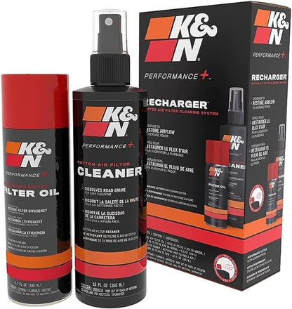 Air Filter Cleaning Kit: Aerosol Filter Cleaner and Oil Kit; Restores Engine Air Filter Performance; Service Kit-99-5000, Multi