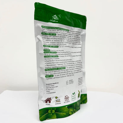 Diatomaceous Earth Food Grade Powder with Peppermint - Crawling Insect Killer for Bed Bugs, Roaches, Ants, Fleas - Indoor & Outdoor Pest Control | Family & Pet Safe | 1 Lb