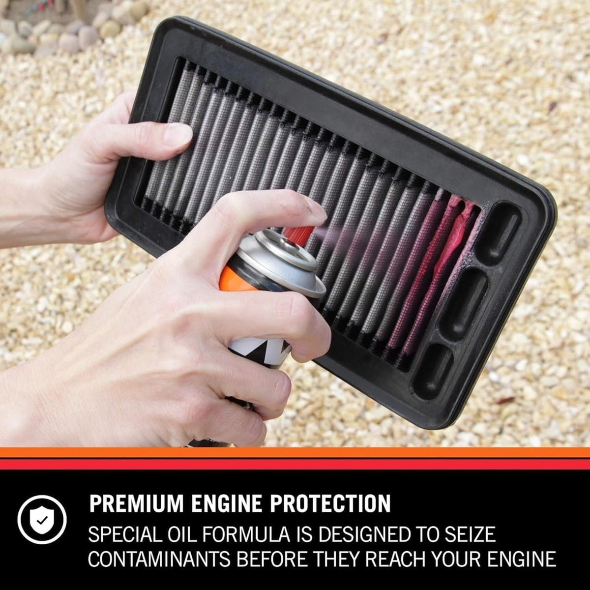 Air Filter Cleaning Kit: Aerosol Filter Cleaner and Oil Kit; Restores Engine Air Filter Performance; Service Kit-99-5000, Multi
