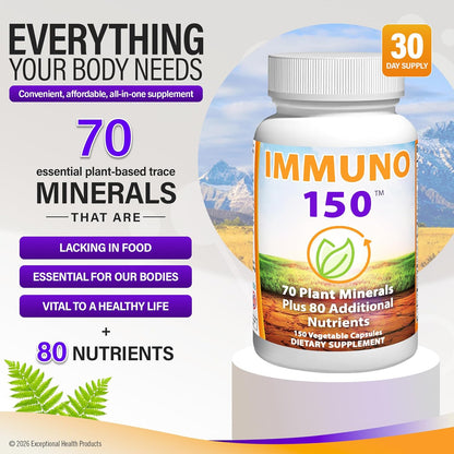 , Immune Support Supplement, 150 Vegetable Capsules