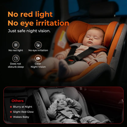 Baby Car Camera, Easy Install, 1080P Clear View, Reliable Design