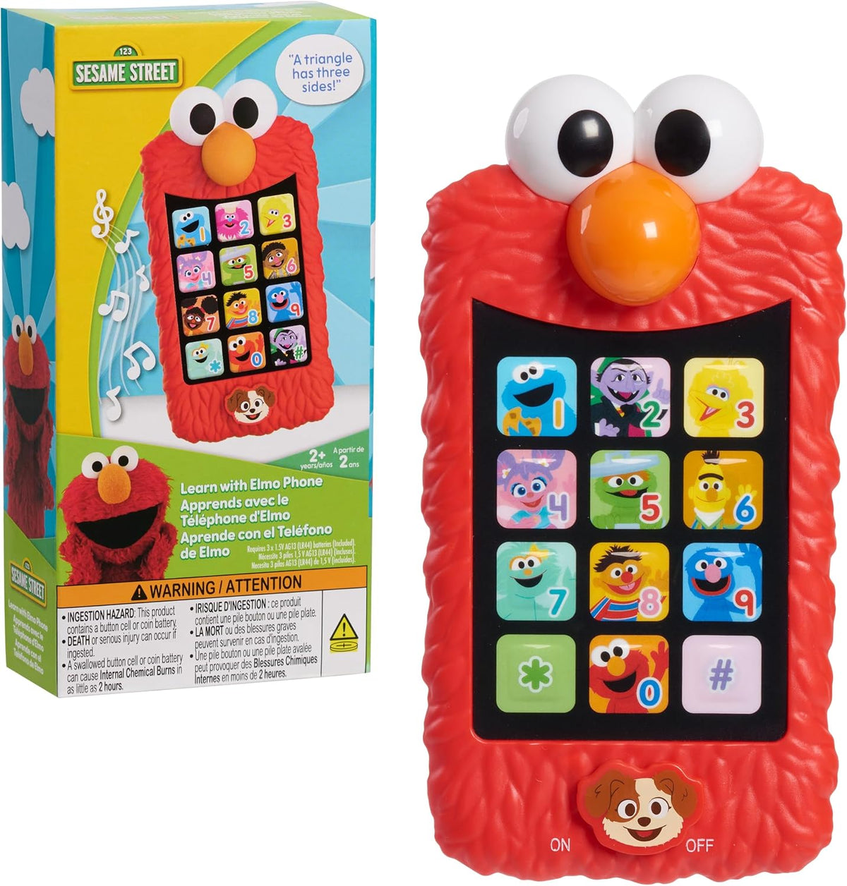 Learn with Elmo Pretend Play Phone by Just Play