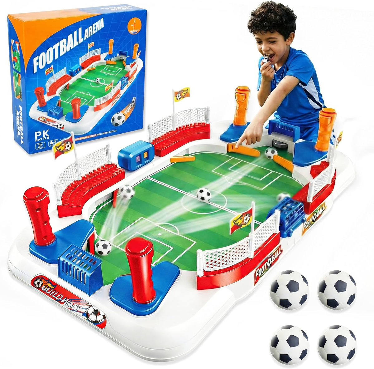 Mini Foosball Table Toy Age 4-12, Soccer Board Games for Kids