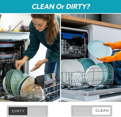 Clean Dirty Magnet for Dishwasher, Dishwasher Clean Dirty Sign