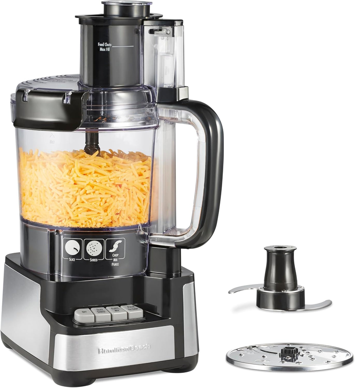 12 Cup Stack & Snap Food Processor and Vegetable Chopper