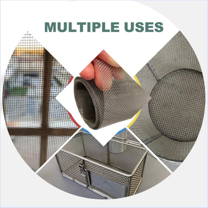 304 Stainless Steel Wire Mesh Screen, 15.7 X 59 Inches, 1Mm Hole 20 Mesh