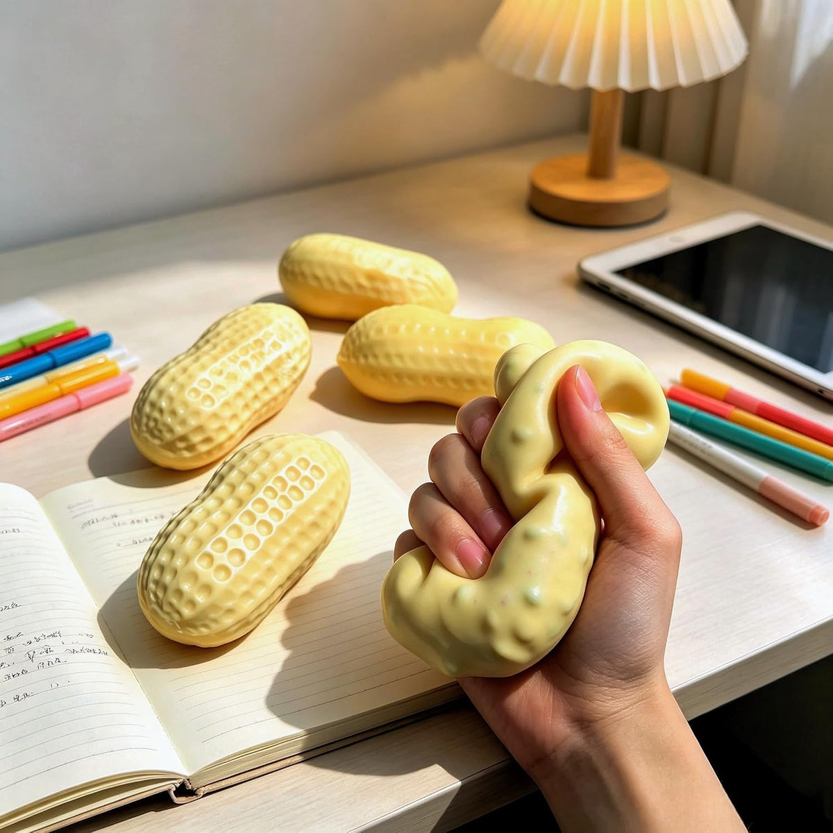 Crunchy Peanut Squishy Slow Rising Fidget