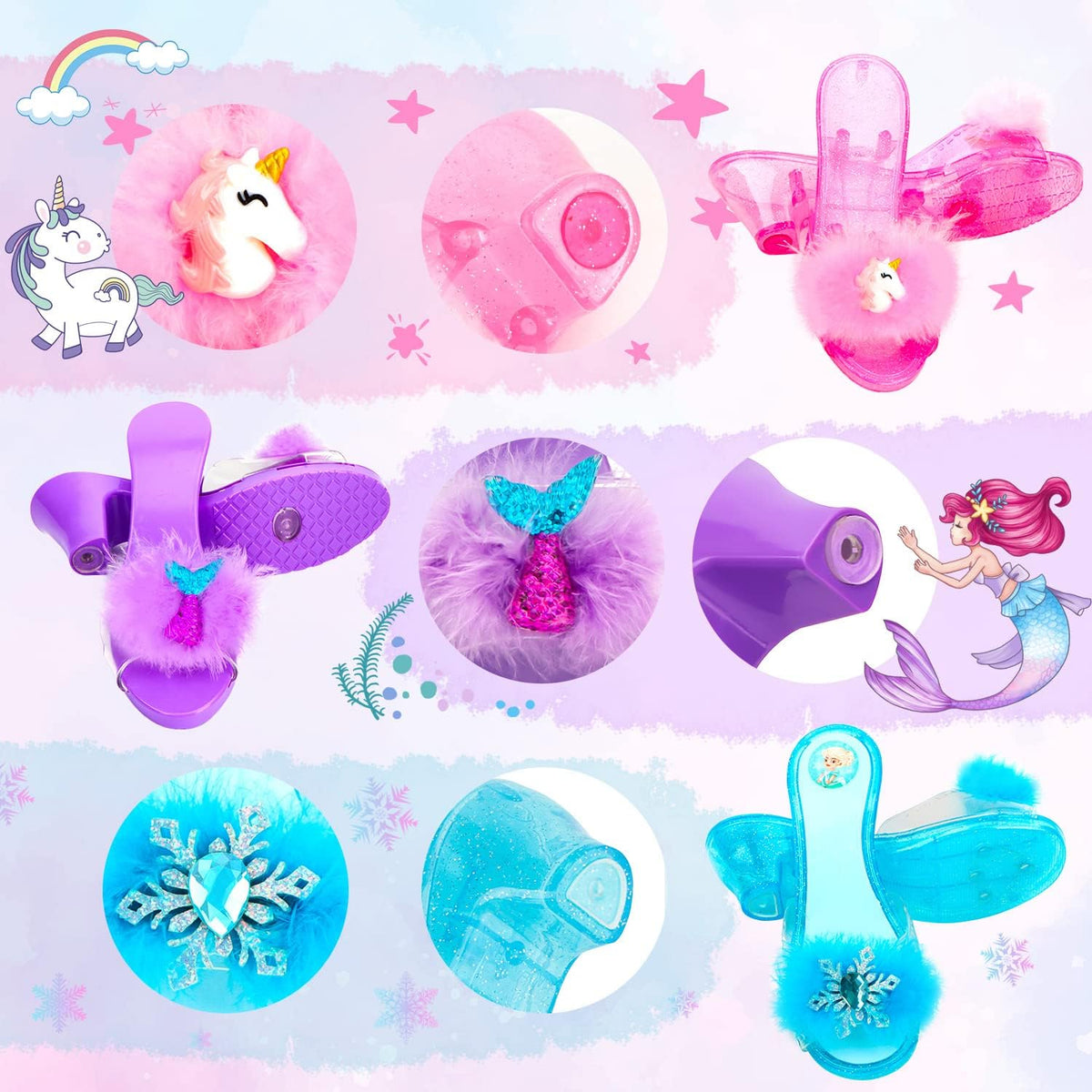 Princess Dress up for Girl 3 4 5 6 Years Old Birthday Gifts Toys
