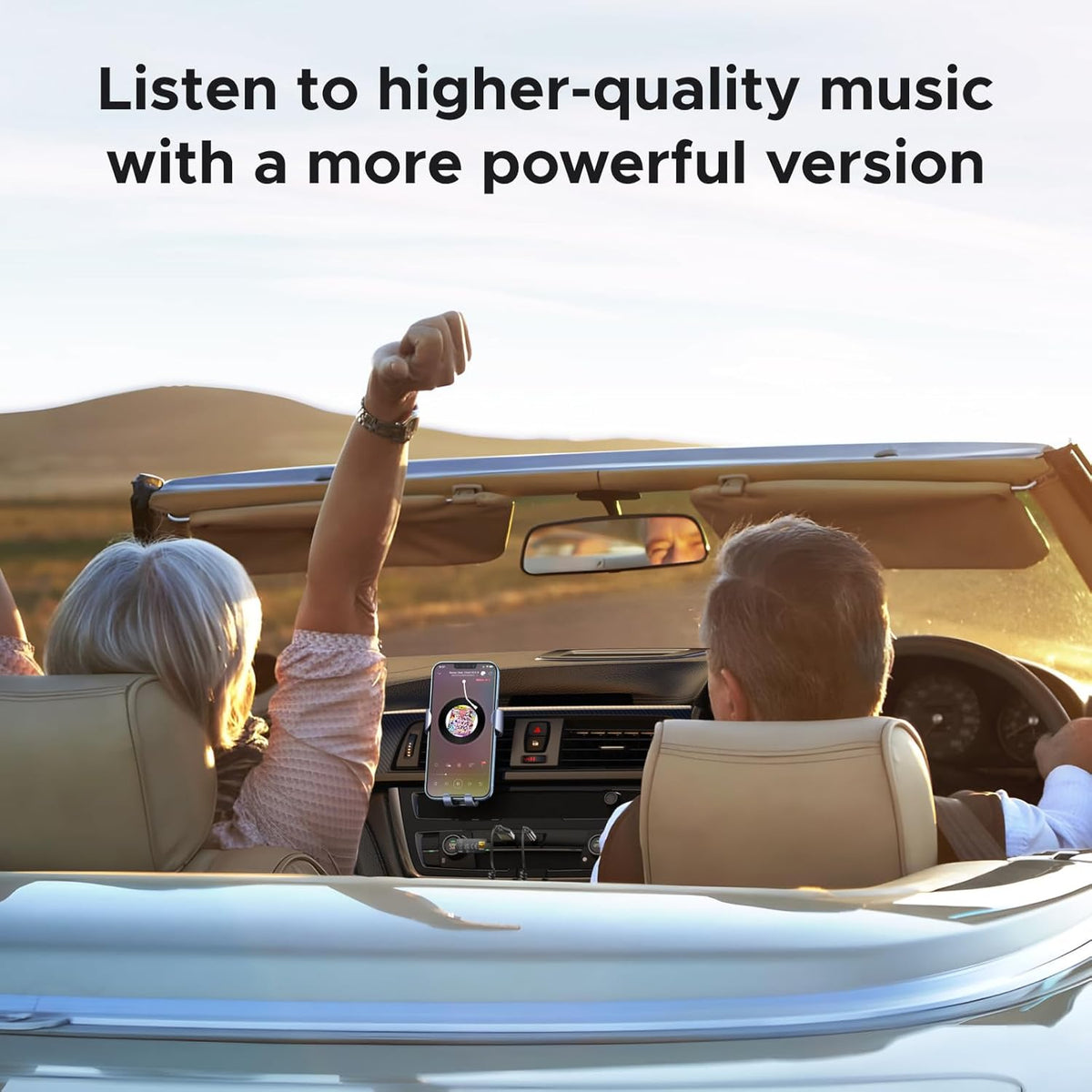Aux to Bluetooth 6.0 Car Adapter with LDAC, 3.5Mm Aux Adapter Built-In Microphone, Car Bluetooth Audio Receiver for Hands-Free Calls Compatible with Speaker & Home Audio