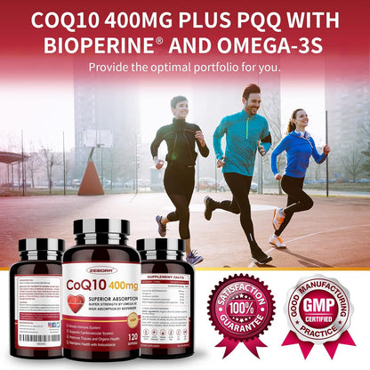 Coq10 400Mg Softgels, 120 Servings