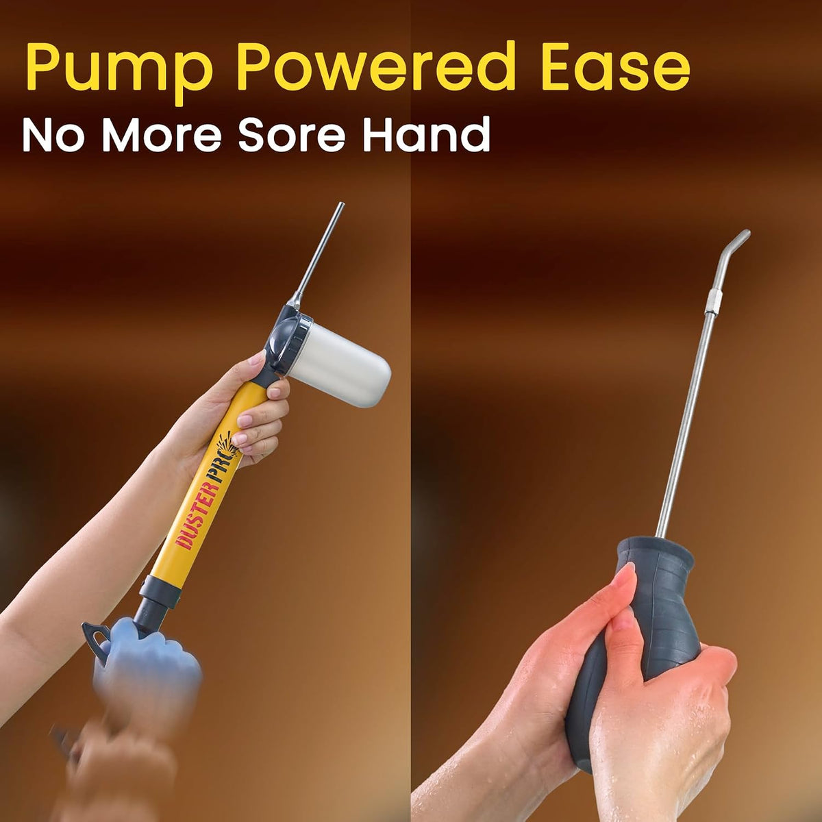 Diatomaceous Earth 4 FT Long Reach Pump Powder Duster Applicator