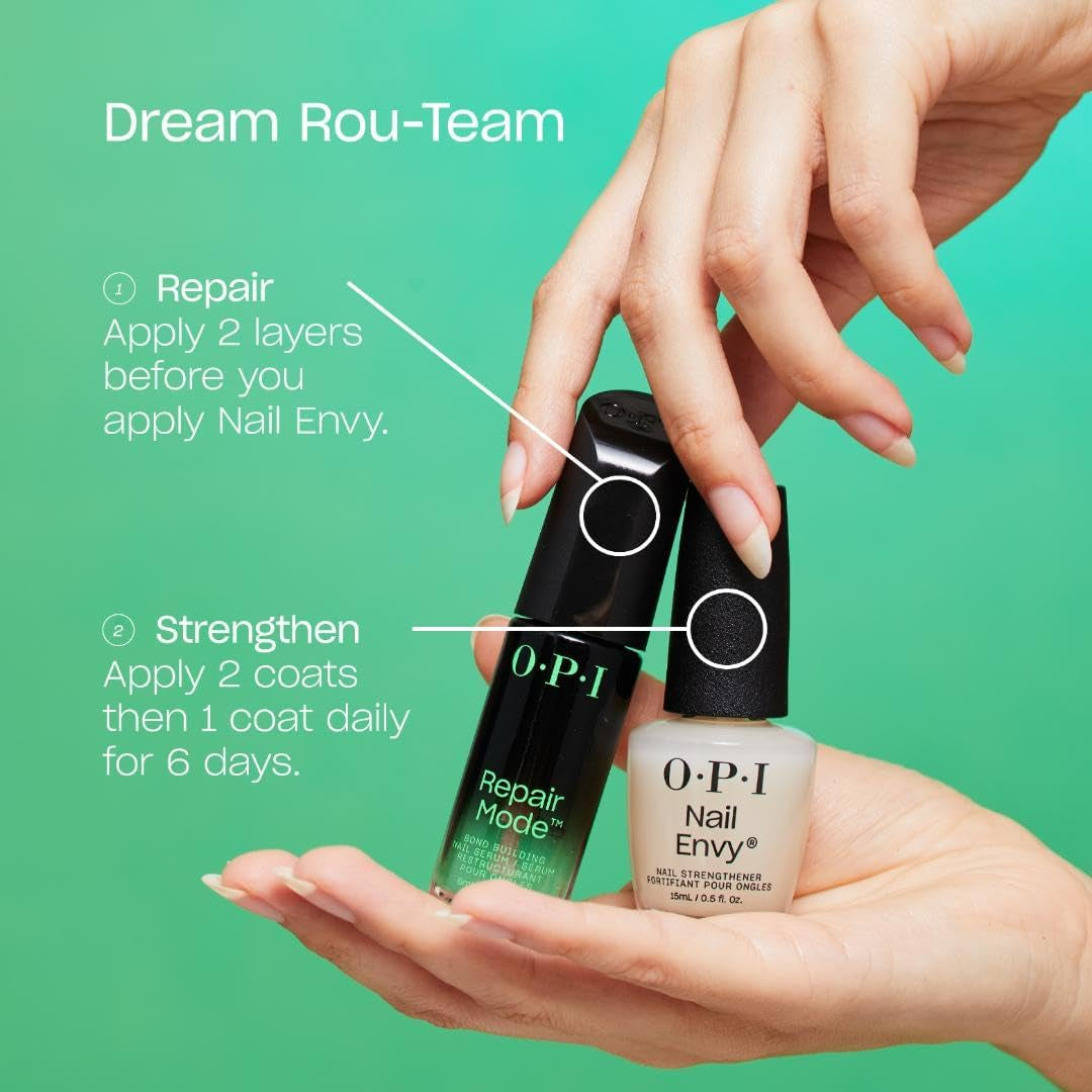 OPI Repair Mode Bond Building Nail Serum | Keratin Protein Strengthening