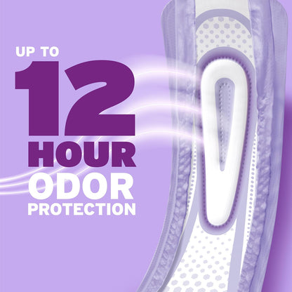 Ultra Thin Incontinence Pads for Women, 7 Drop, Long, 22 Ct