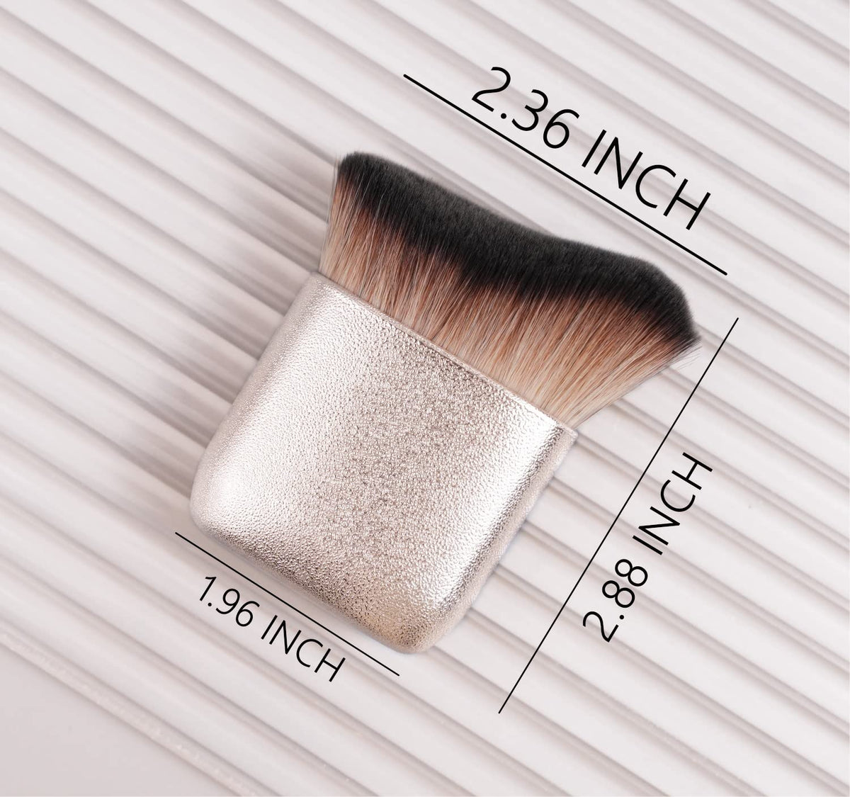 Self Tanner Brush  Body Makeup Brush for Flawless Leg Makeup, Kabuki Foundation Makeup Brush for Face & Body, Full Coverage Tanning Blend Applicator for Self Tanner, Bronzer & Lotion Tan Mousse