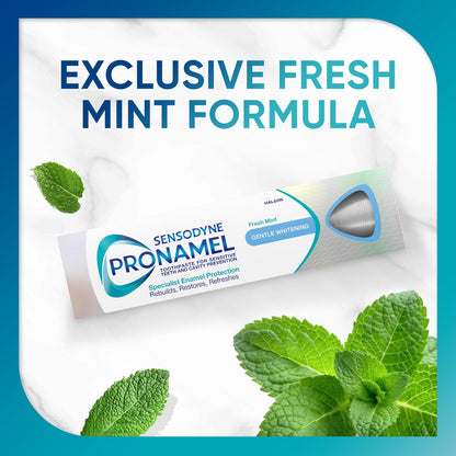 Gentle Whitening Fresh Mint Toothpaste, 4 Oz (4 Pack)
