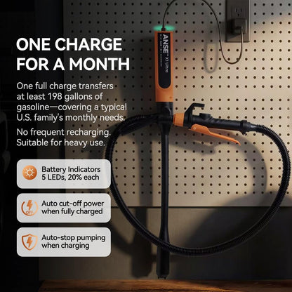 Rechargeable Fuel Transfer Pump Battery Powered Model X1 Ultra
