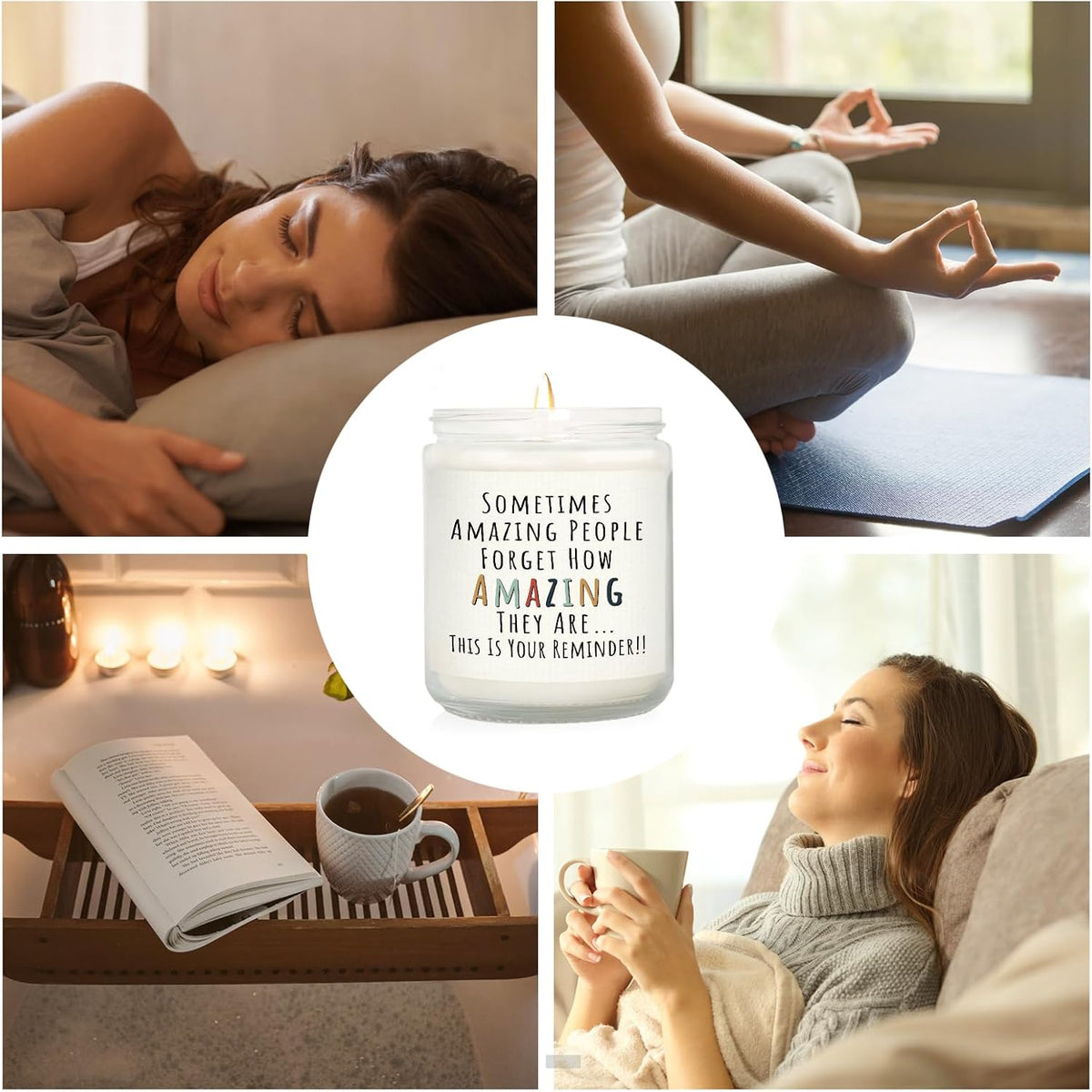 Gifts for Women, Birthday Gifts for Women- You'Re Amazing Candle
