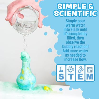 ® Kids Bath Bomb Potion™ Bath Toy, Variety 6 Pack | Nontoxic | Fizzes, Foams & Bubbles with an Eruption of Color | Interactive Bath Bombs | Fun Science Toddler Bath Toys
