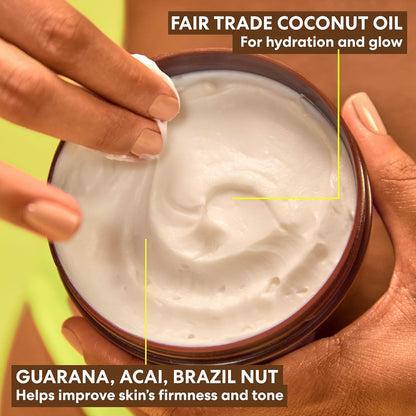 Firming Body Cream, Brazilian Coco Coconut Oil Formula (8.8 Fl Oz)