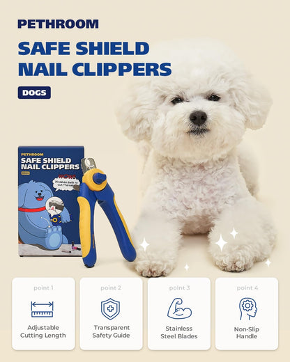 Professional Dog Nail Clipper with Safety Guard, Avoid Overcutting