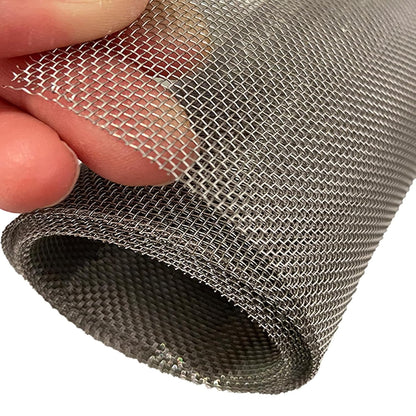304 Stainless Steel Wire Mesh Screen, 15.7 X 59 Inches, 1Mm Hole 20 Mesh