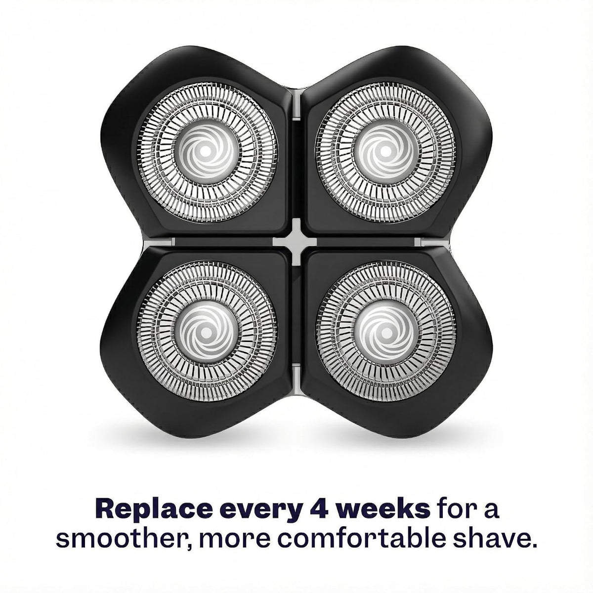 Official Replacement Blades for Flexseries Pro Head Shaver Kit - Refill Blades - High-Performance Blades for Smooth Shaving