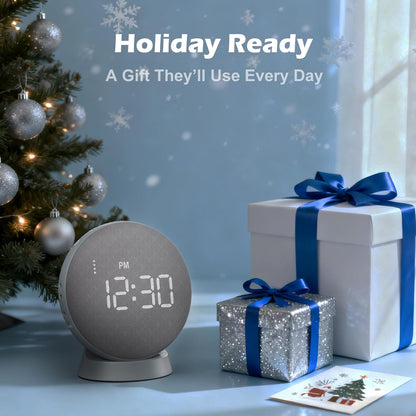 Super Loud Vibrating Alarm Clock for Heavy Sleepers Adults Teens