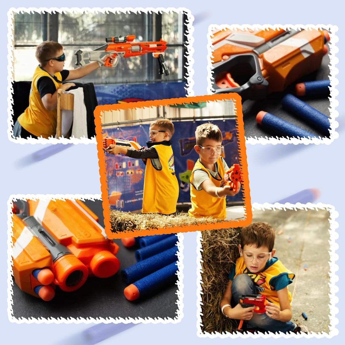100PCS Refill Darts Ammo Pack for Nerf Elite Blasters