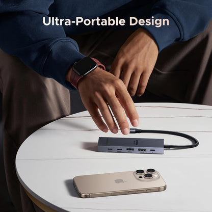 Revodok Pro USB-C Hub 6 in 1 10Gbps 4K 60Hz HDMI