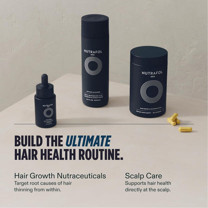 Nutrafol Men'S 2-In-1 Shampoo and Conditioner for Thinning Hair, 8.1 Fl Oz