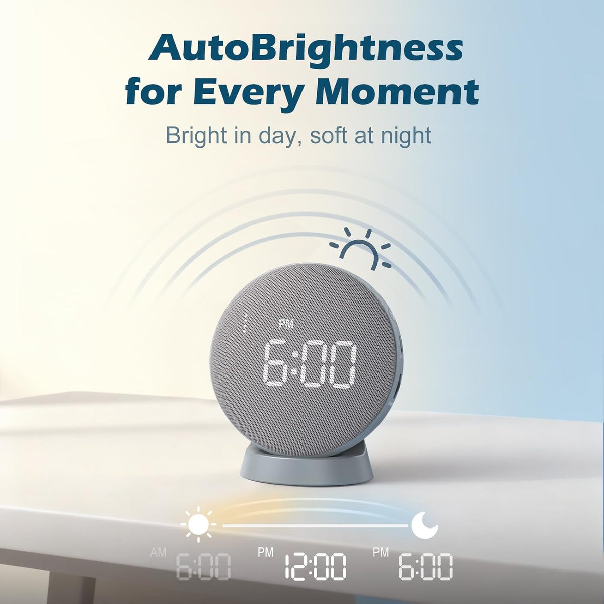Super Loud Vibrating Alarm Clock for Heavy Sleepers Adults Teens