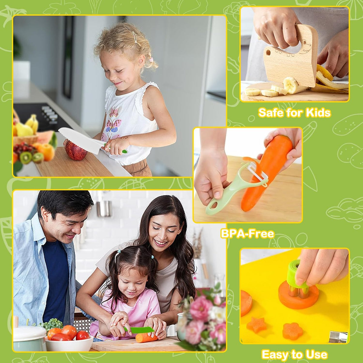 15PCS Montessori Kitchen Toys for Toddlers: Stocking Stuffers for Kids