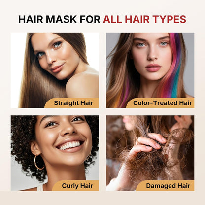 Collagen Hair Treatment for Dry Damaged Hair, 3.38Floz