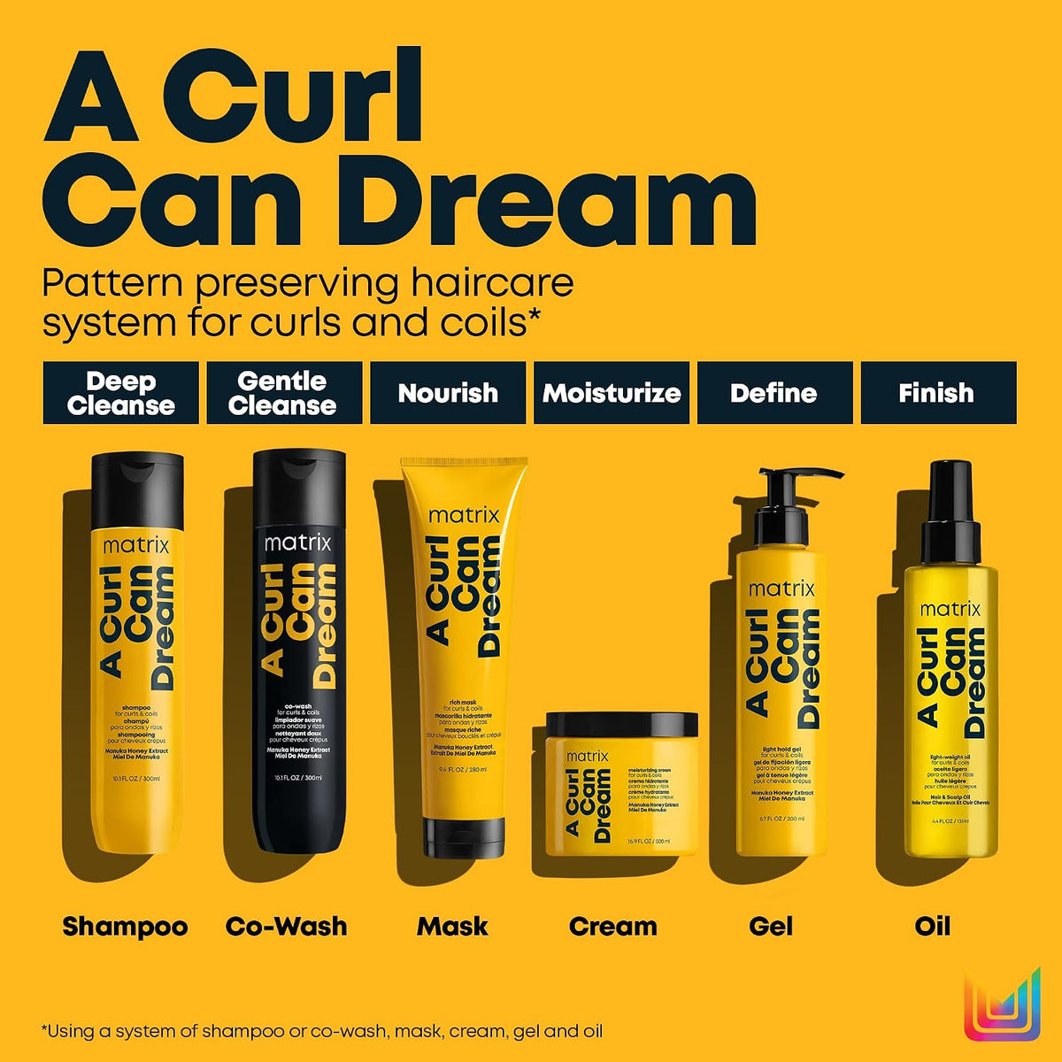 Matrix a Curl Can Dream Light Hold Gel – for Curly & Wavy Hair, 7.6 FL Oz