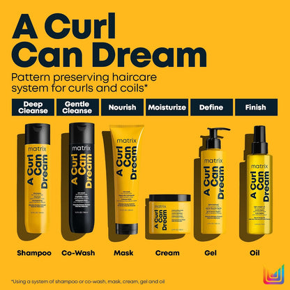 Matrix a Curl Can Dream Light Hold Gel – for Curly & Wavy Hair, 7.6 FL Oz