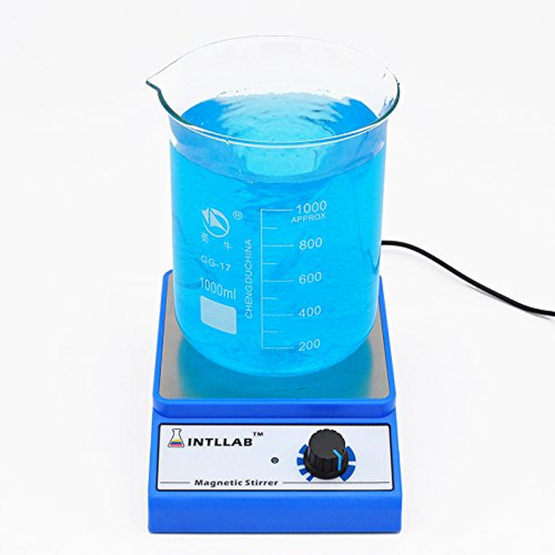 Magnetic Stirrer Stainless Steel Magnetic Mixer with Stir Bar (No Heating) Max Stirring Capacity: 3000Ml