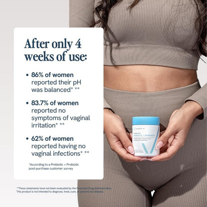 Dr. Formulated Vaginal Probiotics for Women Odor & Itch Support, Urinary & Gut Health, Ph Balance | Womens Daily Probiotic with Patented Prebiotics & Lactobacillus for Feminine Wellness