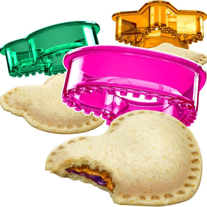Sandwich Cutter and Sealer - Crustless Sandwich Maker (Heart, Star, Mouse)