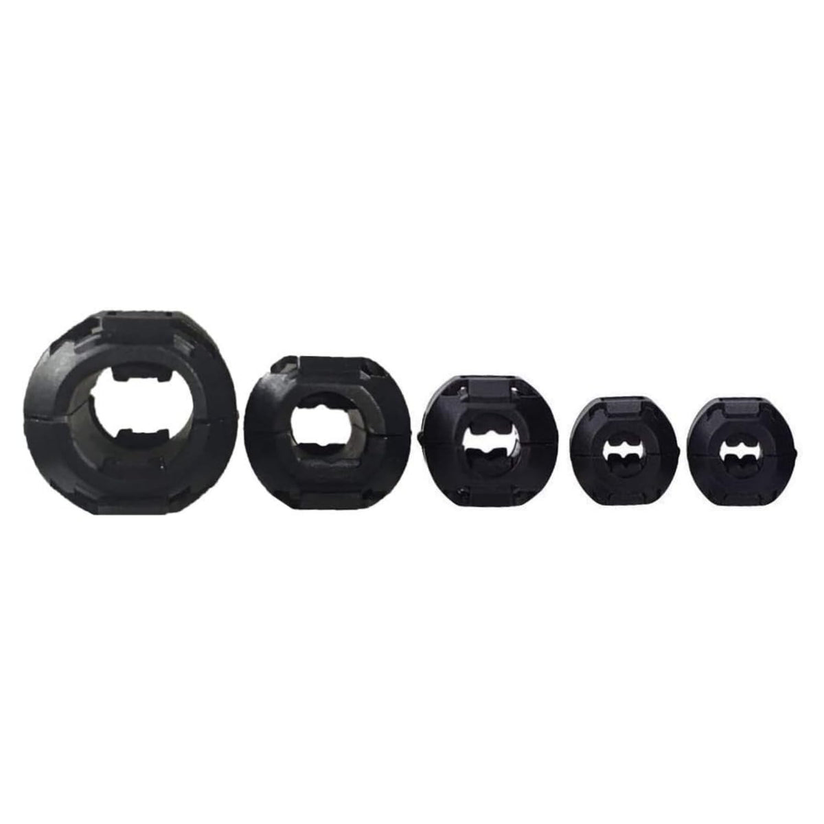 Clip-On Ferrite Choke Core 20 Pcs - Ferrite Bead RFI EMI Noise Suppressor