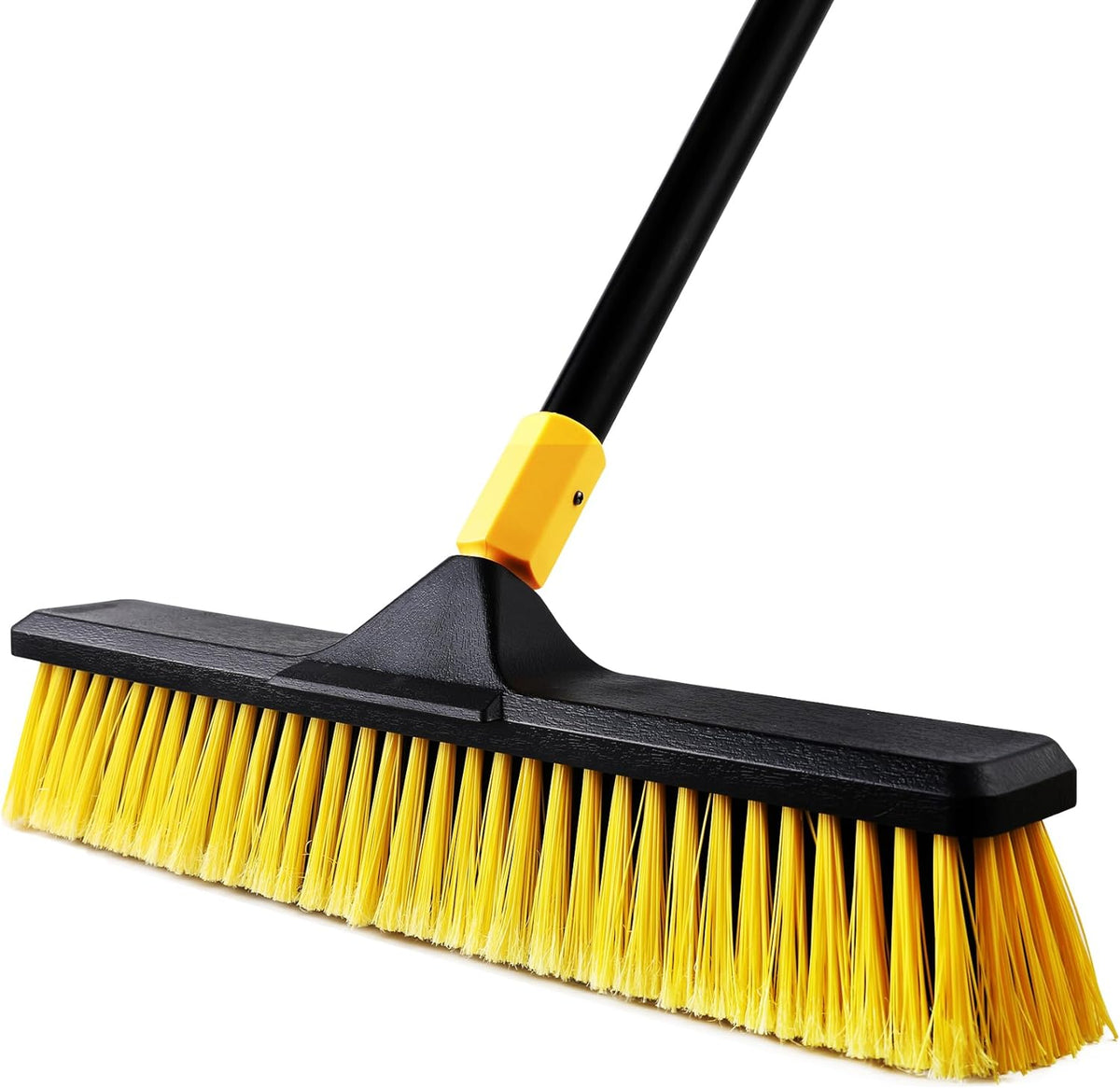 18 Inch Push Broom Heavy-Duty Outdoor Commercial Broom Brush